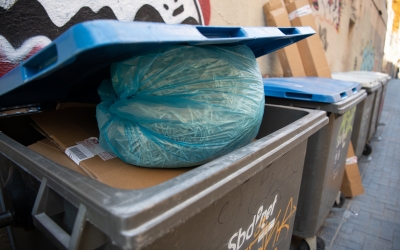 Un contenidor de Sabadell/ Roger Benet